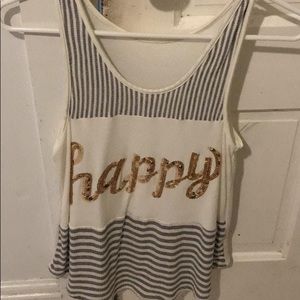 No Boundaries Happy Top